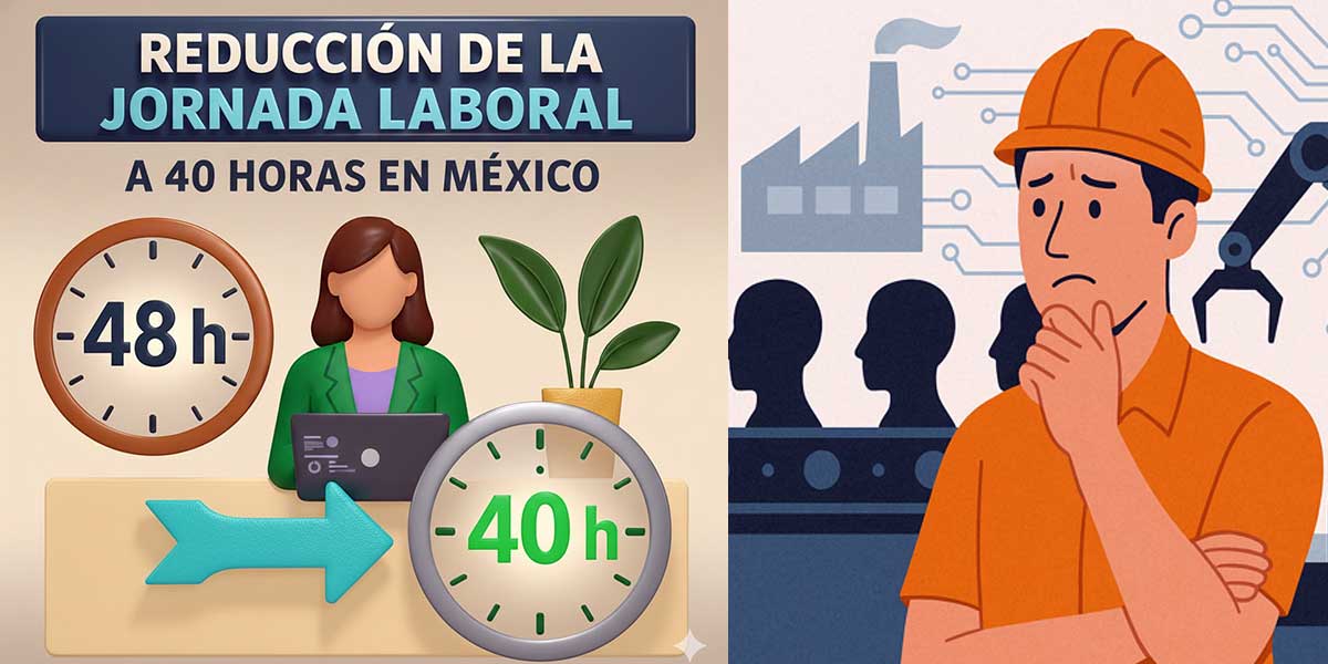 México aprueba las 40 horas: ¿avance laboral o miedo al desempleo tecnológico?