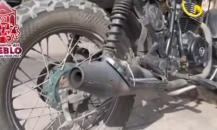 Operativo Contra Motos Ruidosas en Tlaltenango