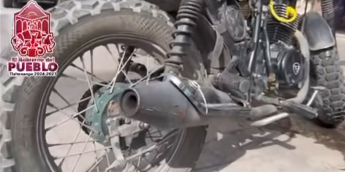 Operativo Contra Motos Ruidosas en Tlaltenango