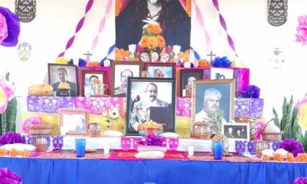 OFRENDA DE DIA DE MUERTOS S.N.T.E. DELEGACIÓN  SINDICAL D-IV-13 JUBILADOS, TLALTENANGO, ZAC.